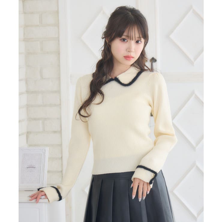 シャギー付き襟NTPO | RETRO GIRL | 詳細画像18 