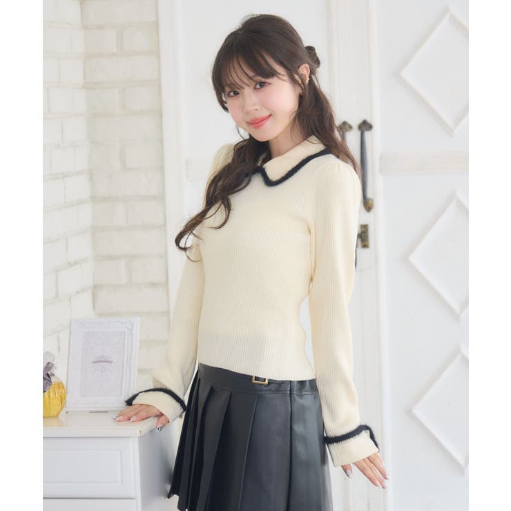 シャギー付き襟NTPO | RETRO GIRL | 詳細画像22 