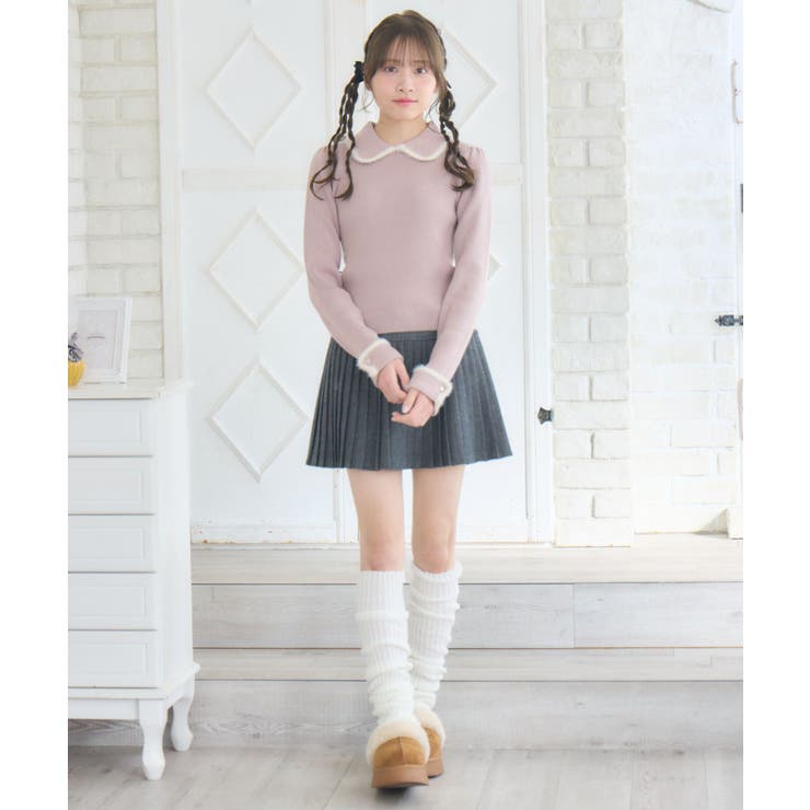 シャギー付き襟NTPO | RETRO GIRL | 詳細画像3 