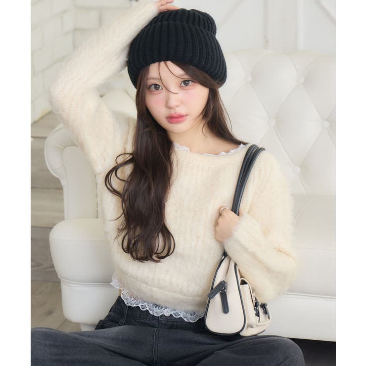 レース付き起毛NTPO | RETRO GIRL | 詳細画像12 