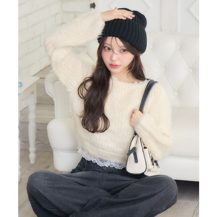 レース付き起毛NTPO | RETRO GIRL | 詳細画像13 