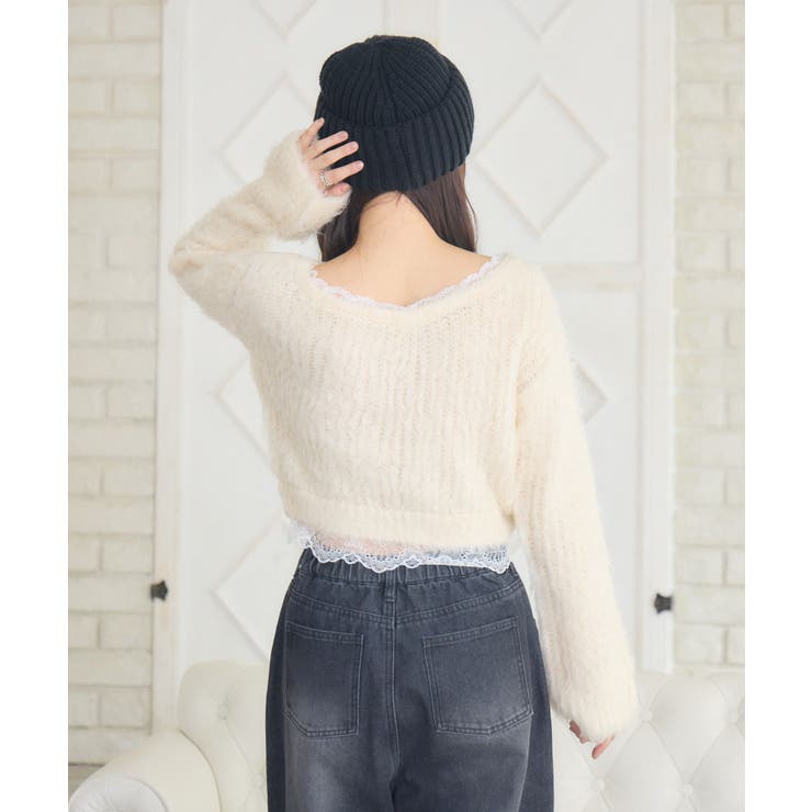 レース付き起毛NTPO | RETRO GIRL | 詳細画像20 