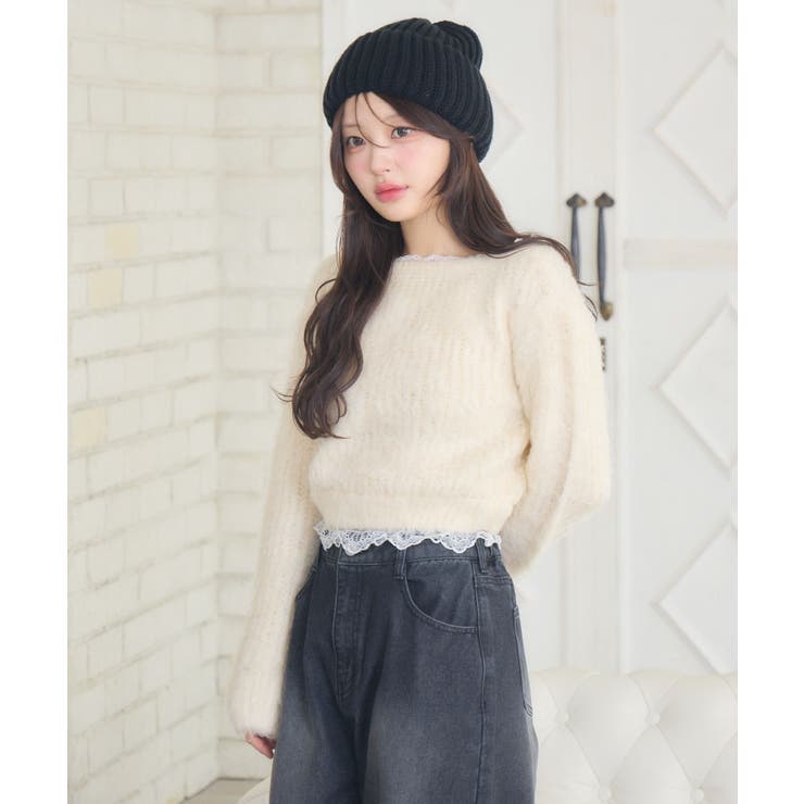 レース付き起毛NTPO | RETRO GIRL | 詳細画像21 