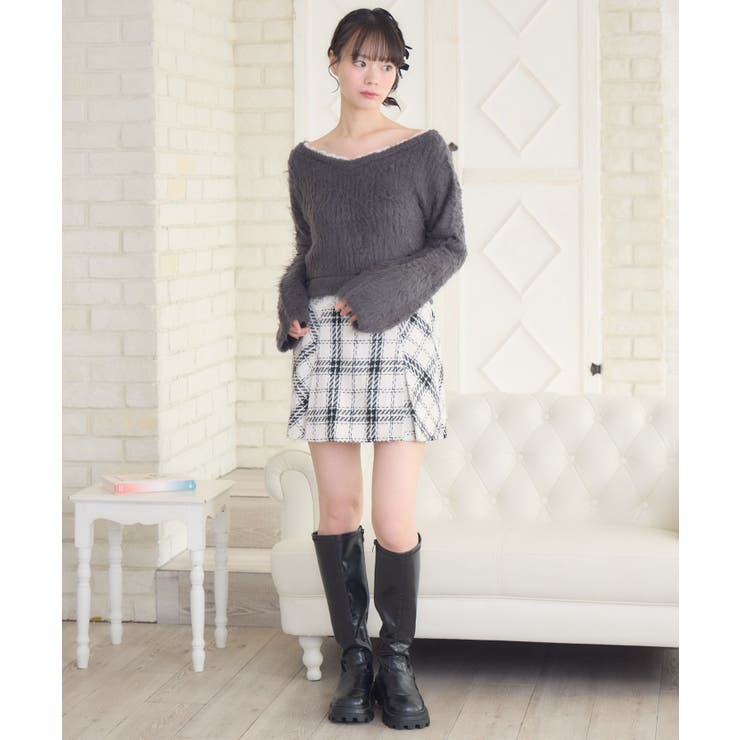 レース付き起毛NTPO | RETRO GIRL | 詳細画像4 