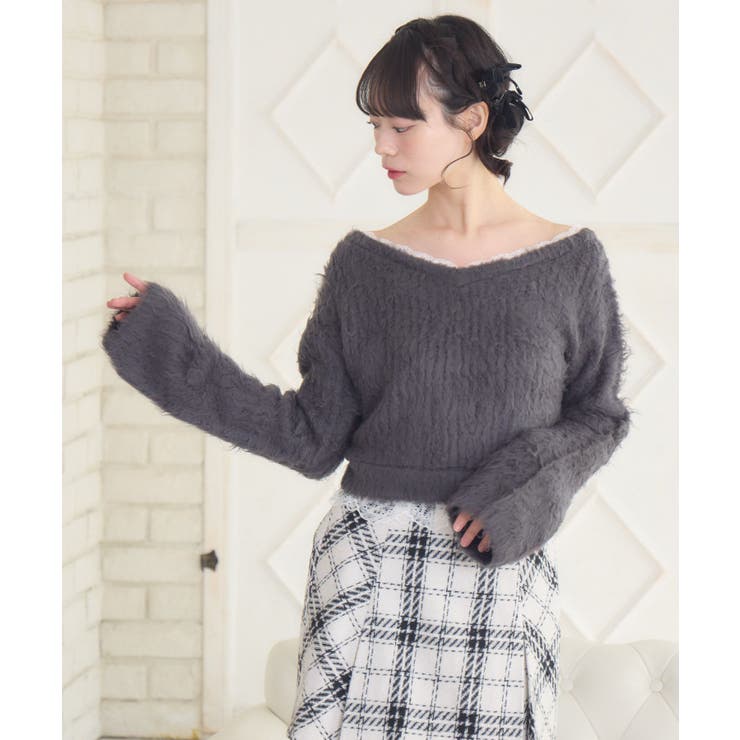 レース付き起毛NTPO | RETRO GIRL | 詳細画像8 