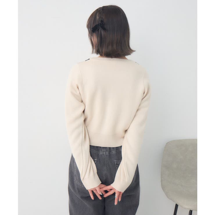 ハートアーガイルNTカーデ | RETRO GIRL | 詳細画像19 