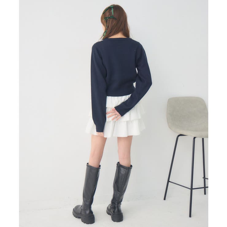 ハートアーガイルNTカーデ | RETRO GIRL | 詳細画像23 