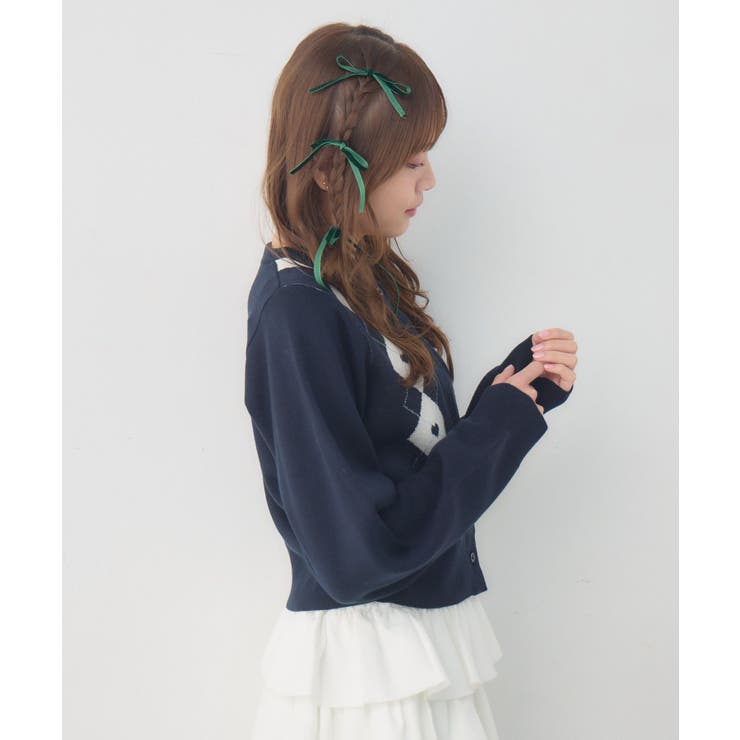 ハートアーガイルNTカーデ | RETRO GIRL | 詳細画像27 