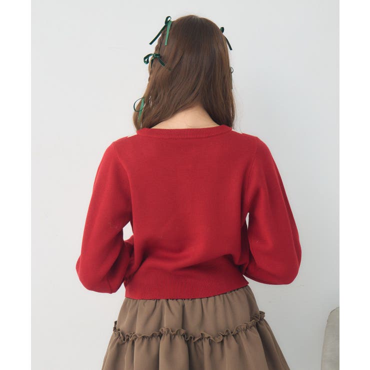 ハートアーガイルNTカーデ | RETRO GIRL | 詳細画像9 