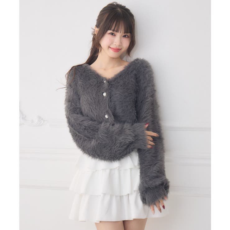 キラキラシャギーカーデ | RETRO GIRL | 詳細画像15 