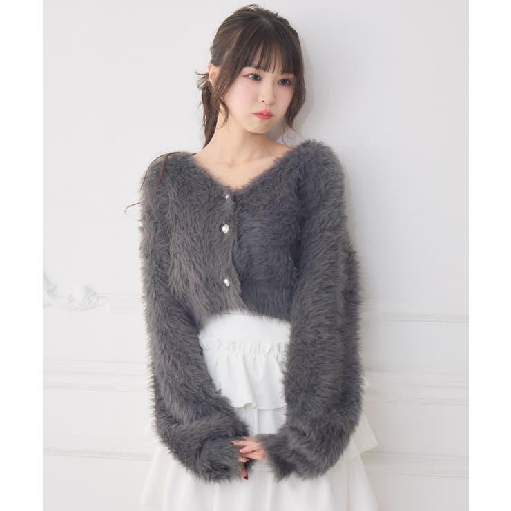 キラキラシャギーカーデ | RETRO GIRL | 詳細画像16 