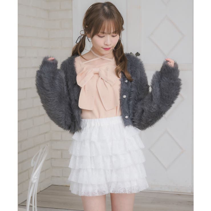 キラキラシャギーカーデ | RETRO GIRL | 詳細画像21 