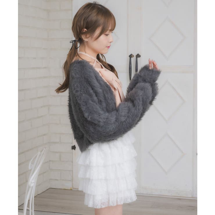 キラキラシャギーカーデ | RETRO GIRL | 詳細画像22 