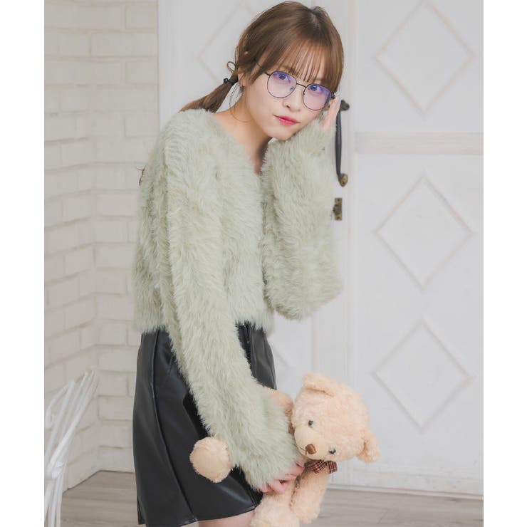 キラキラシャギーカーデ | RETRO GIRL | 詳細画像33 