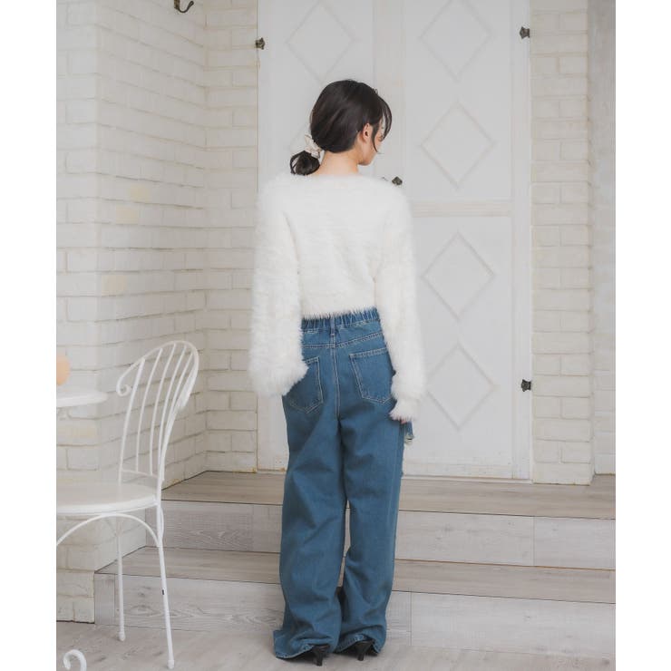 キラキラシャギーカーデ | RETRO GIRL | 詳細画像4 