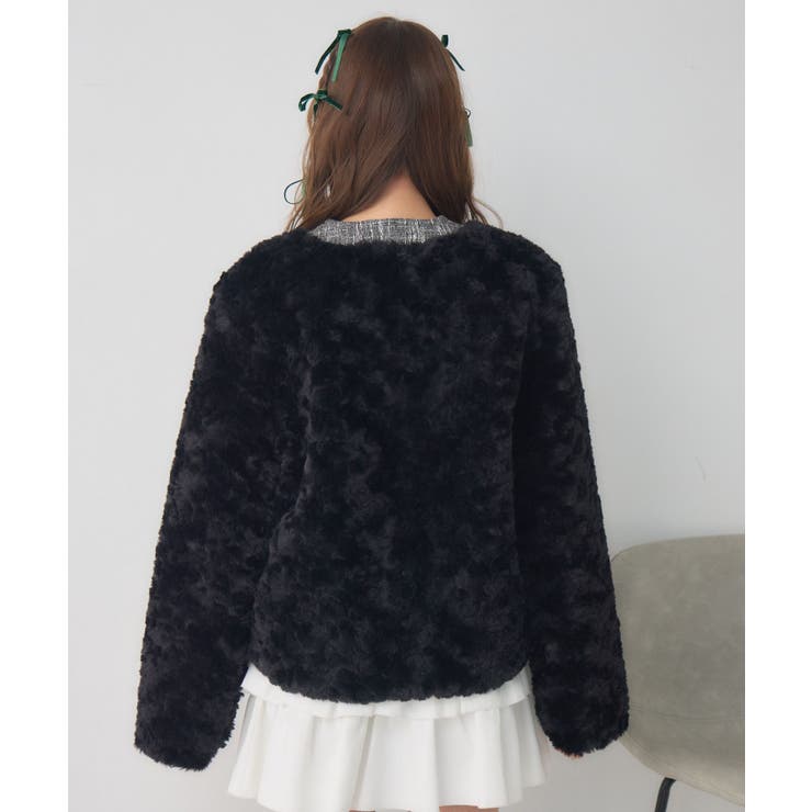 ツイードポケットFファーJK | RETRO GIRL | 詳細画像28 