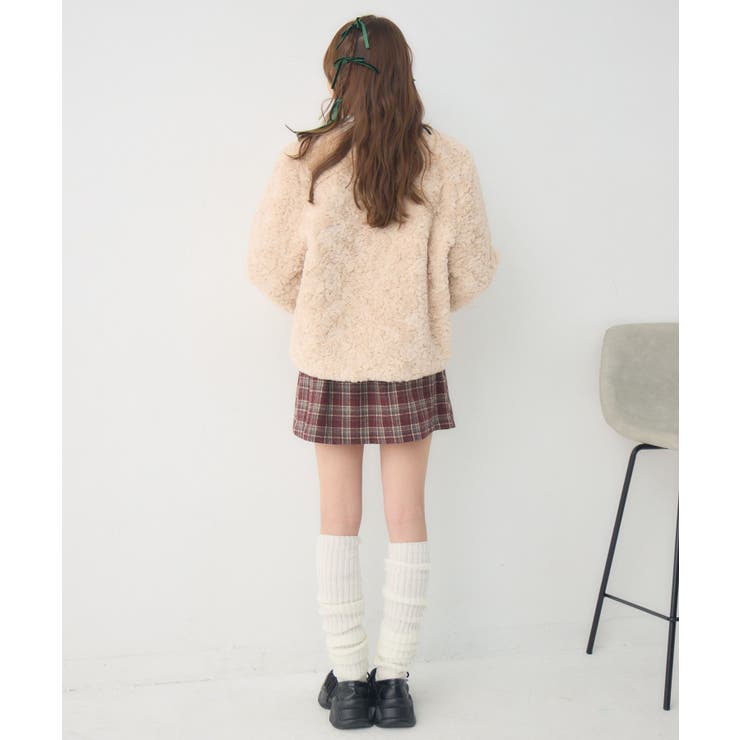 ツイードポケットFファーJK | RETRO GIRL | 詳細画像7 