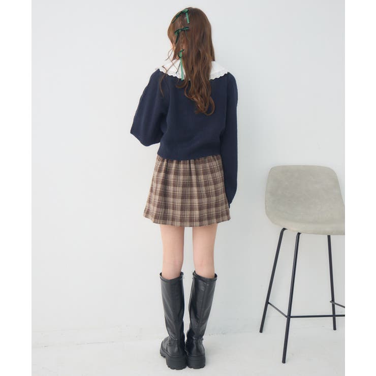 フロントラップミニSK | RETRO GIRL | 詳細画像4 