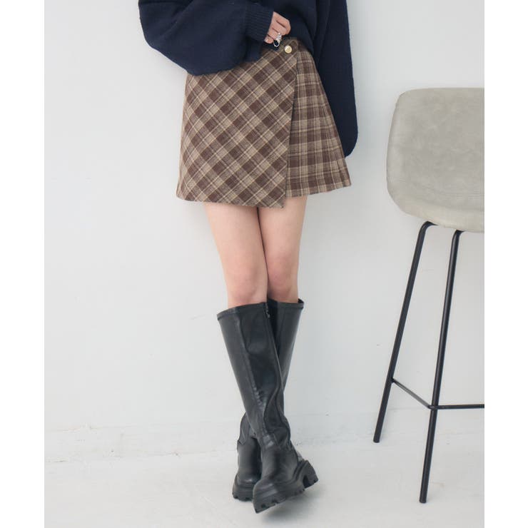 フロントラップミニSK | RETRO GIRL | 詳細画像6 