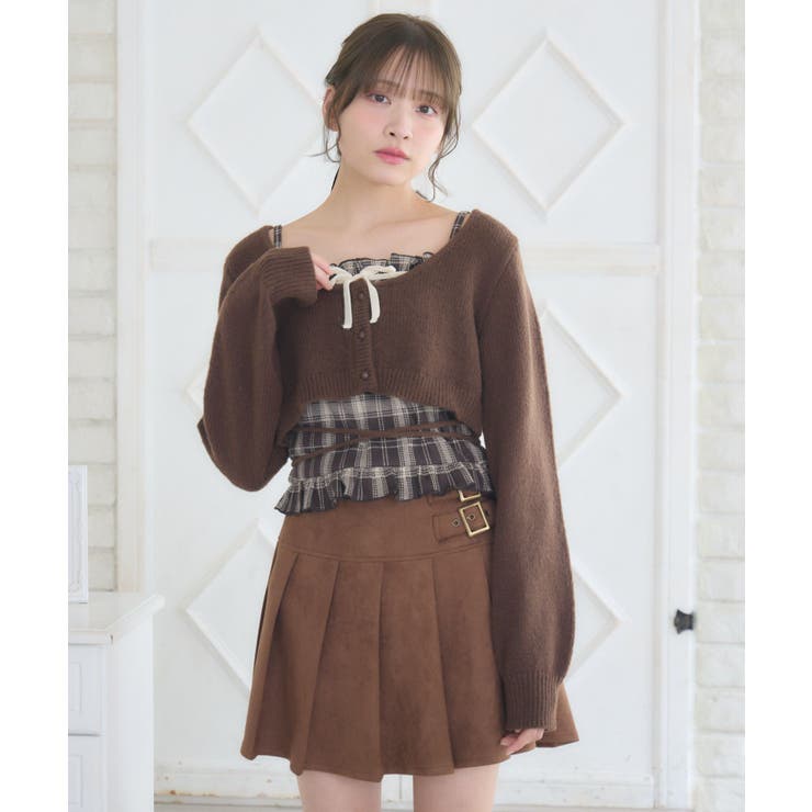 ベルトプリーツミニSK | RETRO GIRL | 詳細画像25 