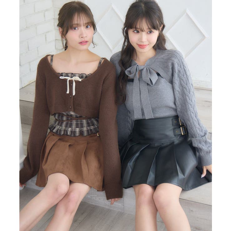 ベルトプリーツミニSK | RETRO GIRL | 詳細画像26 