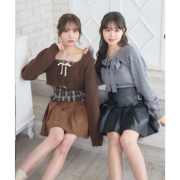 ベルトプリーツミニSK | RETRO GIRL | 詳細画像27 