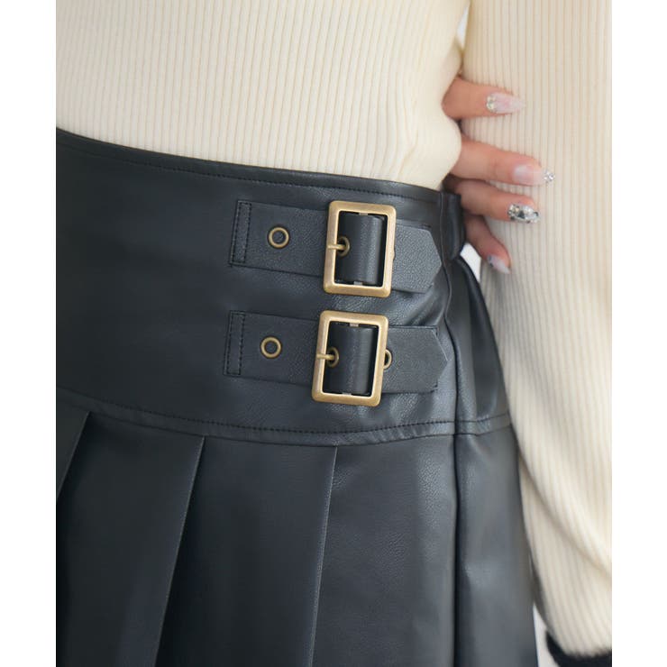 ベルトプリーツミニSK | RETRO GIRL | 詳細画像28 