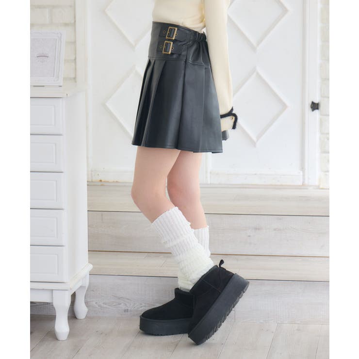 ベルトプリーツミニSK | RETRO GIRL | 詳細画像9 