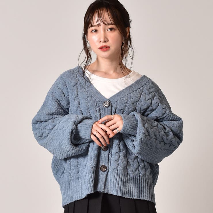 Emsexcite 2wayケーブルカーデ 品番 Rtgw Retro Girl レトロガール のレディースファッション通販 Shoplist ショップリスト