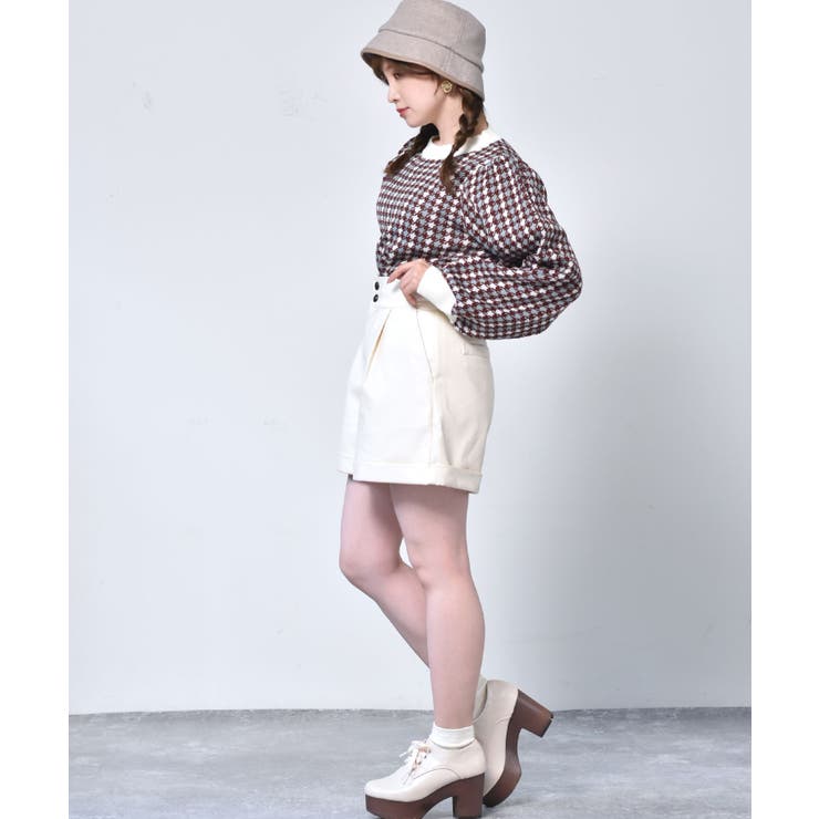 □Emsexcite□ 柄ニットPO[品番：RTGW0004850]｜RETRO GIRL