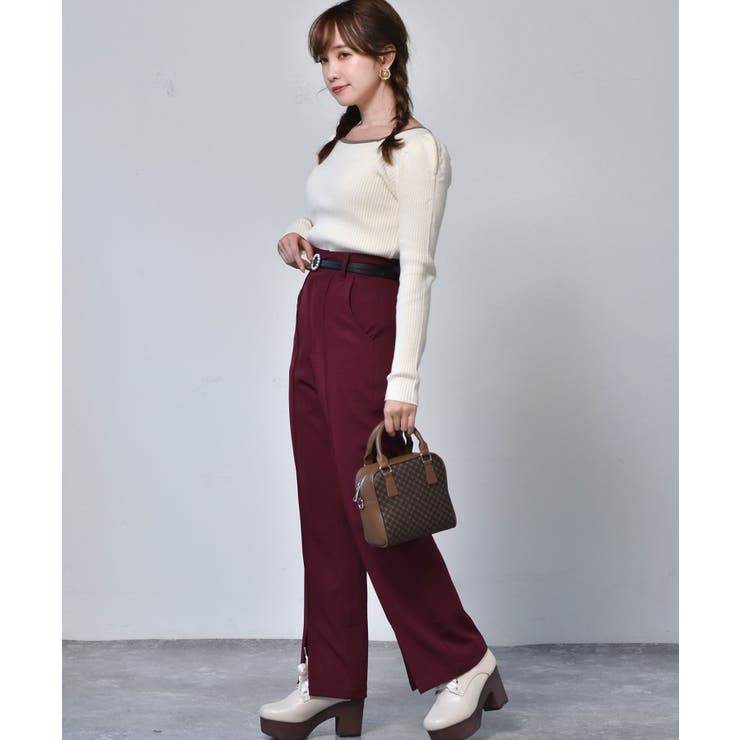 エヴィス 9055 w36 数回着用 美品 レア バイカラーレースワンピース【洗濯機洗い可