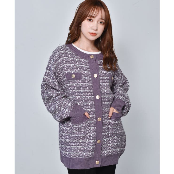 □Emsexcite□ ヴィンテージカーデ[品番：RTGW0004945]｜RETRO