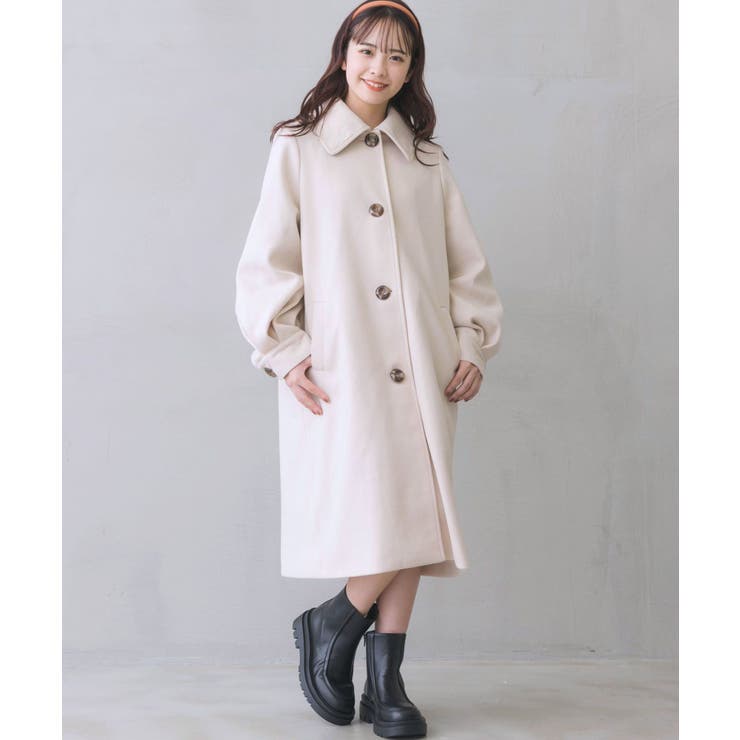 WHT4 | ■Emsexcite■ ステンカラーコート | RETRO GIRL