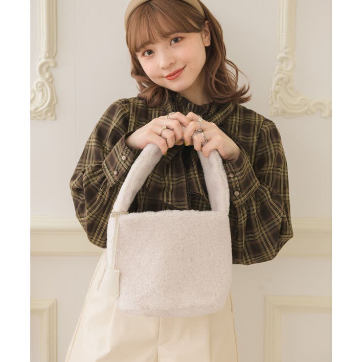 ファーハンドBAG ems excite（エムズエキサイト）の「ファーハンドBAG