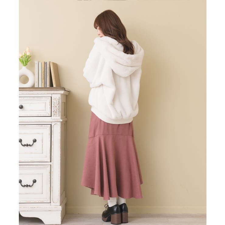 エコファーフーディーBZ[品番：RTGW0006127]｜RETRO GIRL（レトロ