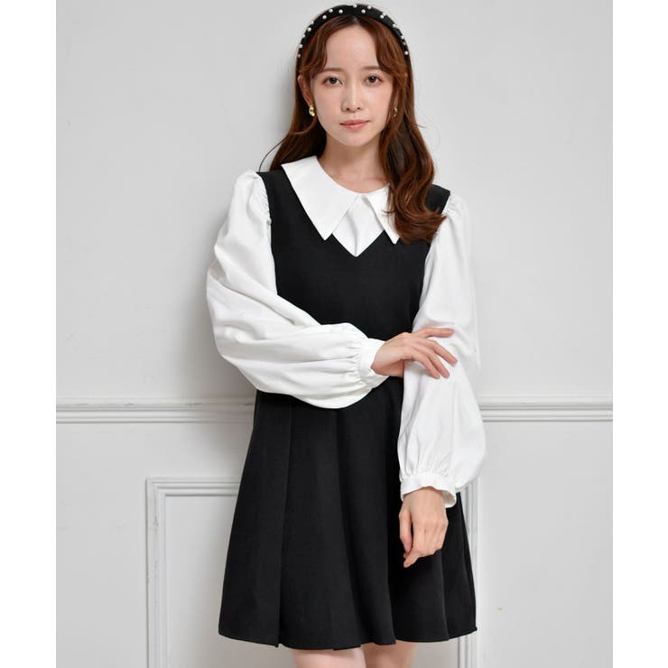 BLK1 | プリーツJSKセット | RETRO GIRL