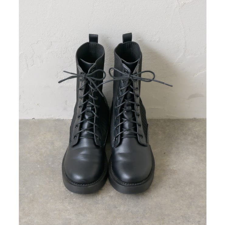 レースアップニットブーツ 【Emsexcite】靴/ブーツ/秋冬 | RETRO GIRL | 詳細画像4 