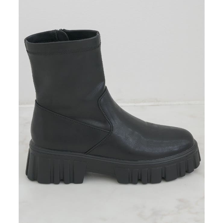 厚底ストレッチブーツ ■Emsexcite■靴/シューズ/ショートブーツ | RETRO GIRL | 詳細画像7 