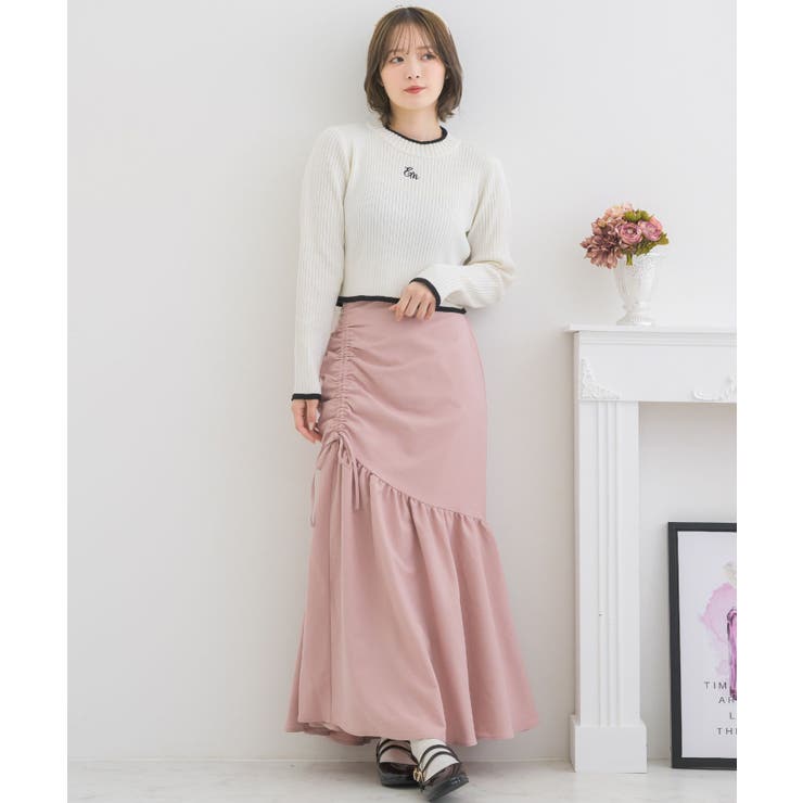 フロント刺繍NT[品番：RTGW0007166]｜RETRO GIRL（レトロガール）の