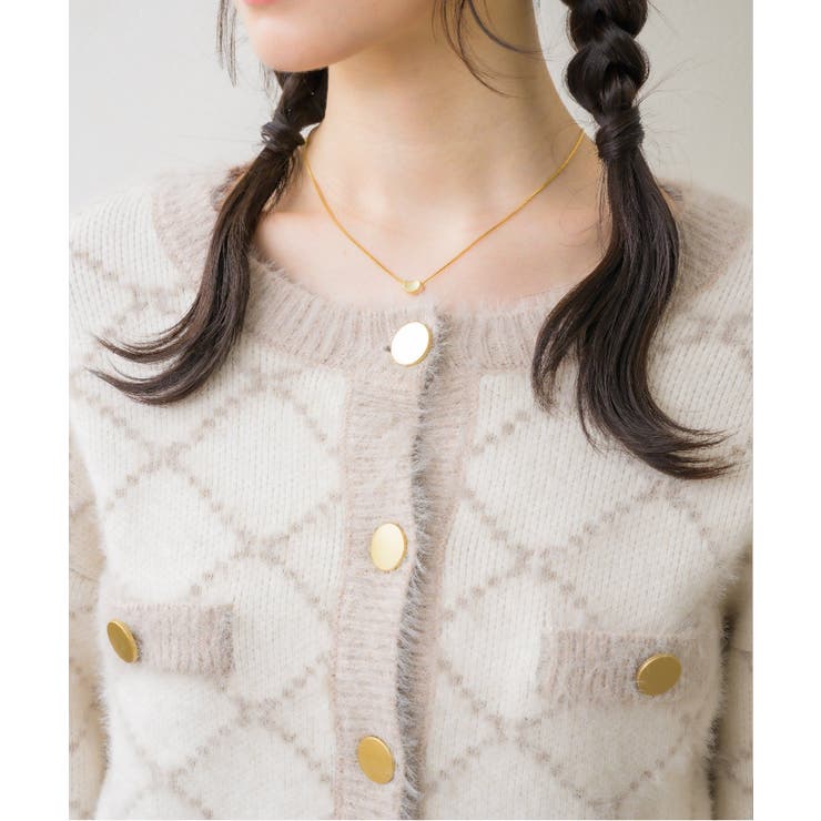 モノグラム柄シャギーNTSET Emsexcite ニットキャミソール＆カーディ… | RETRO GIRL | 詳細画像20 