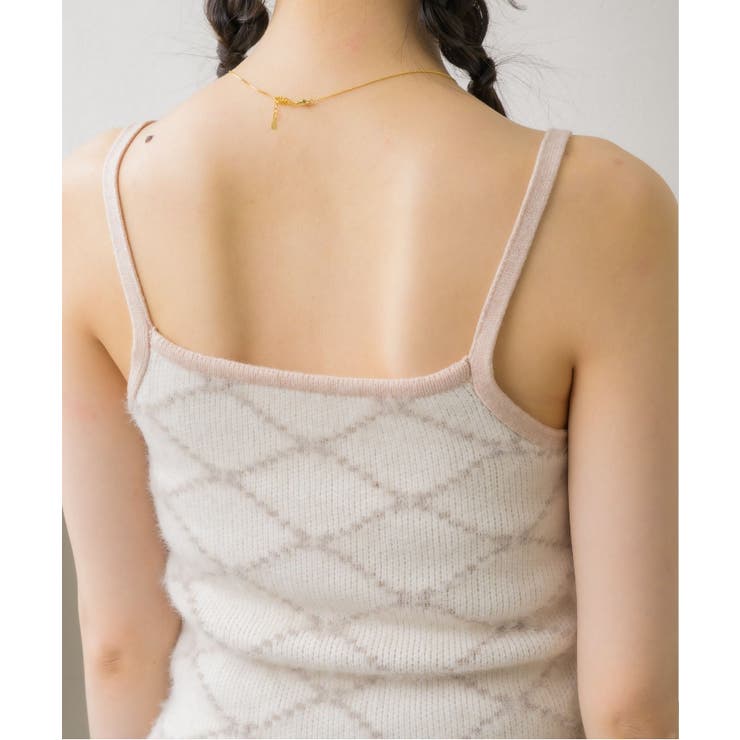 モノグラム柄シャギーNTSET Emsexcite ニットキャミソール＆カーディ… | RETRO GIRL | 詳細画像28 