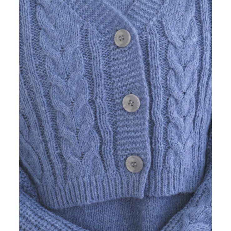 ケーブルチュニックNTSET Emsexcite ニットワンピース＆カーディガン | RETRO GIRL | 詳細画像21 