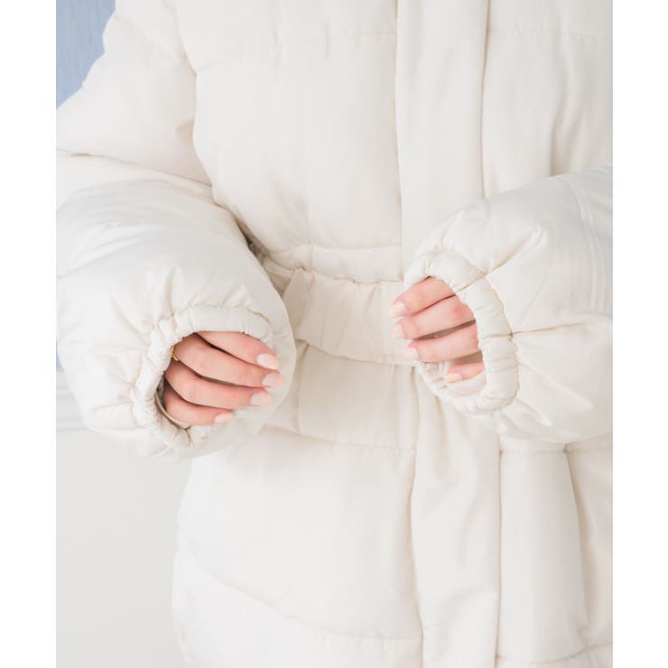 Fファー付中綿コート Emsexcite フェイクファー | RETRO GIRL | 詳細画像13 