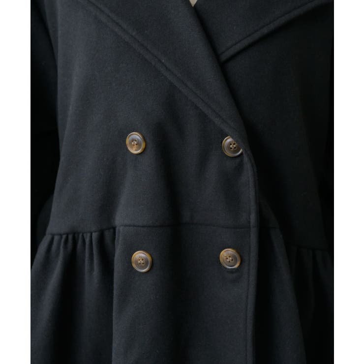 ウエストリボンコート 【秋冬先行予約】ハーフコート トレンチコート | RETRO GIRL | 詳細画像14 