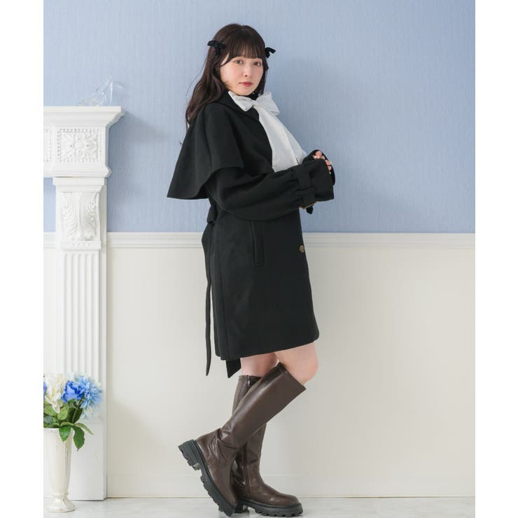 マルチwayケープコート Emsexcite トレンチコート | RETRO GIRL | 詳細画像23 