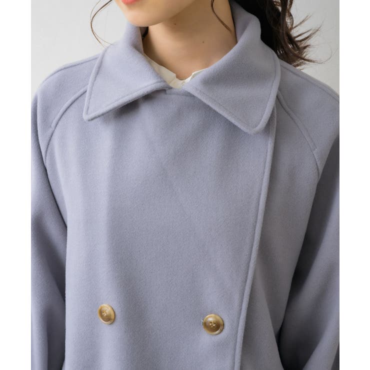 ビット付ケープコート Emsexcite 【秋冬先行予約】ロングコート | RETRO GIRL | 詳細画像40 
