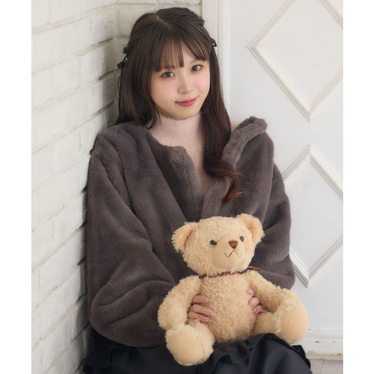 【リバイバル】ノーカラーFファーJK | RETRO GIRL | 詳細画像11 