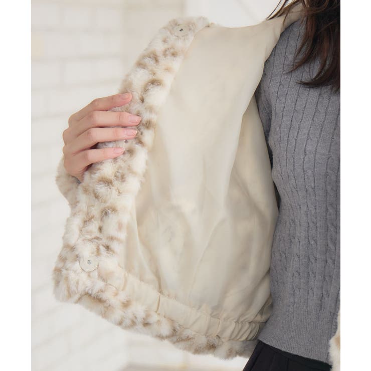 【リバイバル】ノーカラーFファーJK | RETRO GIRL | 詳細画像42 