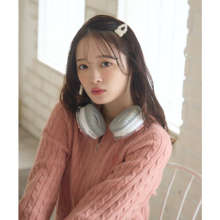 極美品✨定価1.4万❤️ベージュウィンターケーブルクルー 極美品✨定価1.4万❤️ベージュウィンターケーブルクルー