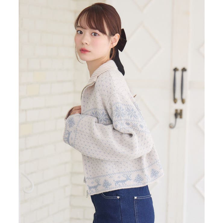 ノルディックZIPNT[品番：RTGW0008498]｜RETRO GIRL（レトロ